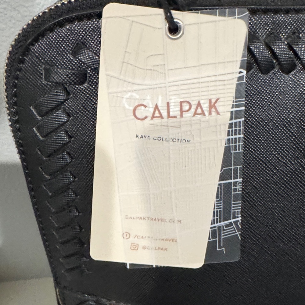 Calpak Black Backpack with Gold Zippers - Picture 6 of 6